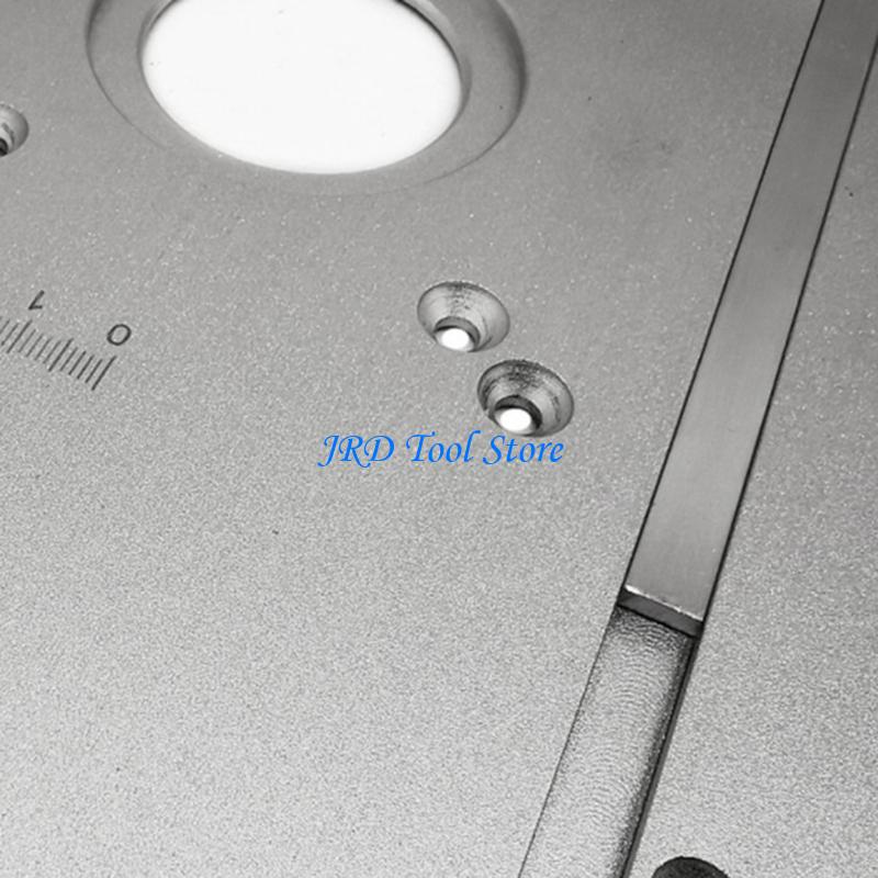 Router Table Insert - A2UD Aluminum Router Table Insert Plate