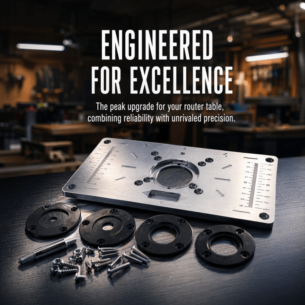 Aluminum Alloy Router Table In - Router Table Insert recension och pris
