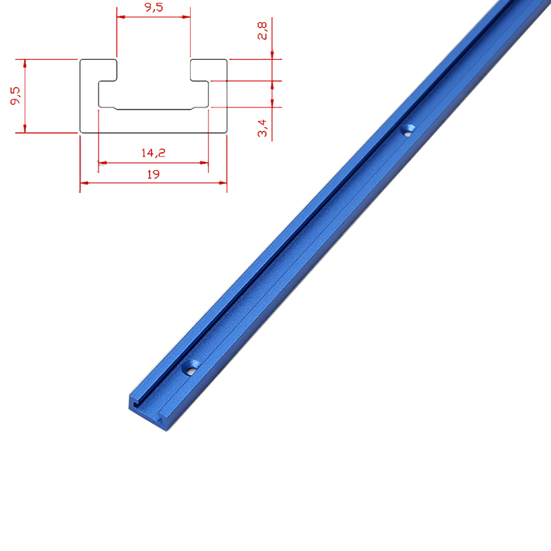1Pc 19/30/45/75Type T-tracks T - Router Table Insert recension och pris