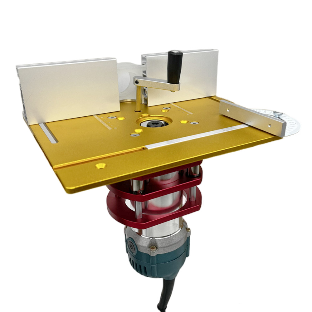 Aluminum Router Lift Kit with  - Router Table Insert recension och pris