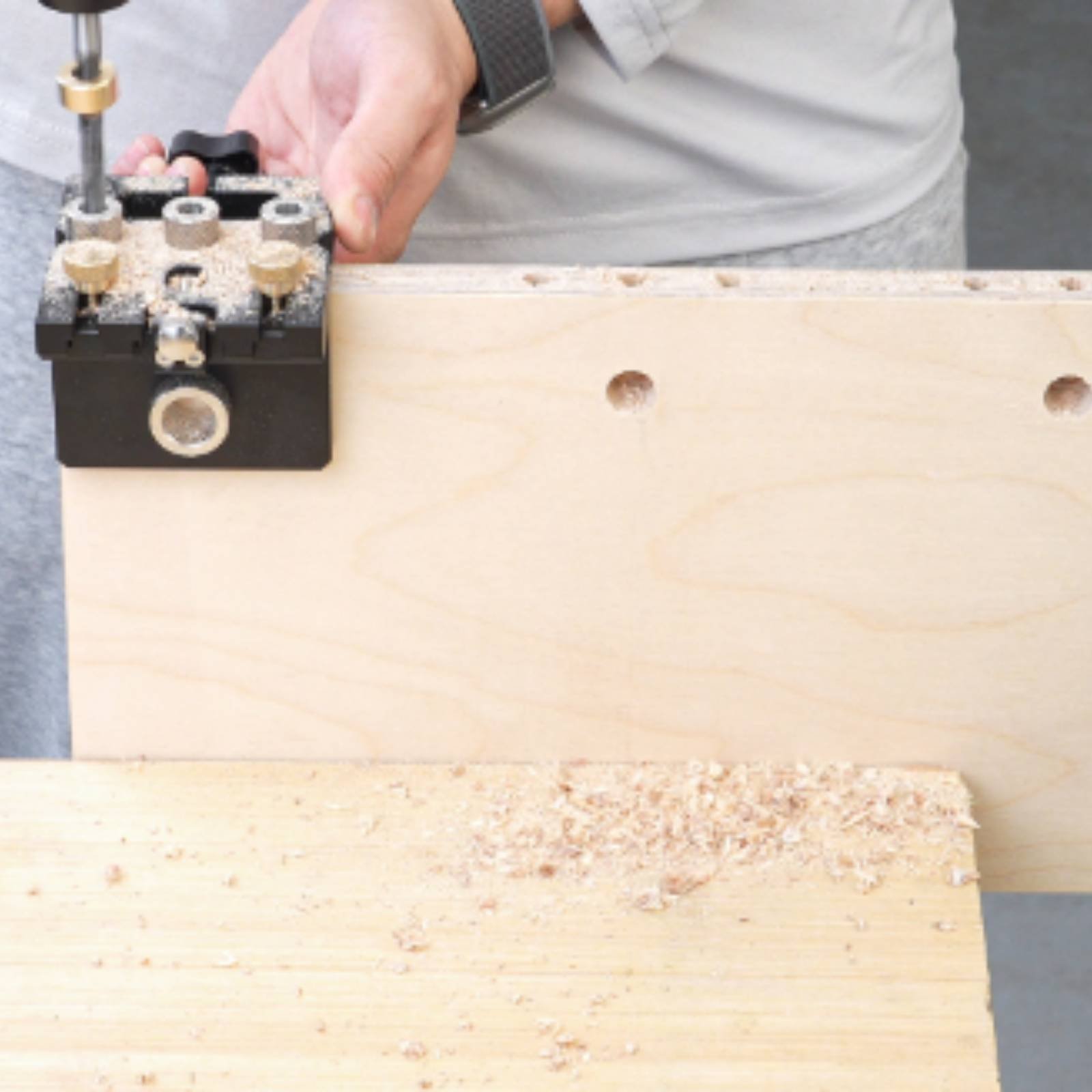 Wood Hole Jig 3-in-1 Dowel Jig - Workshop Tools Locations recension och pris