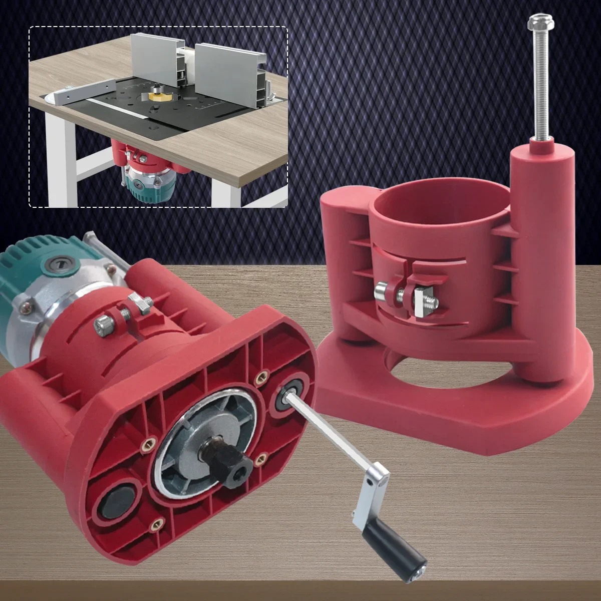 Precision Router Lift -Router  - Router Table Insert recension och pris