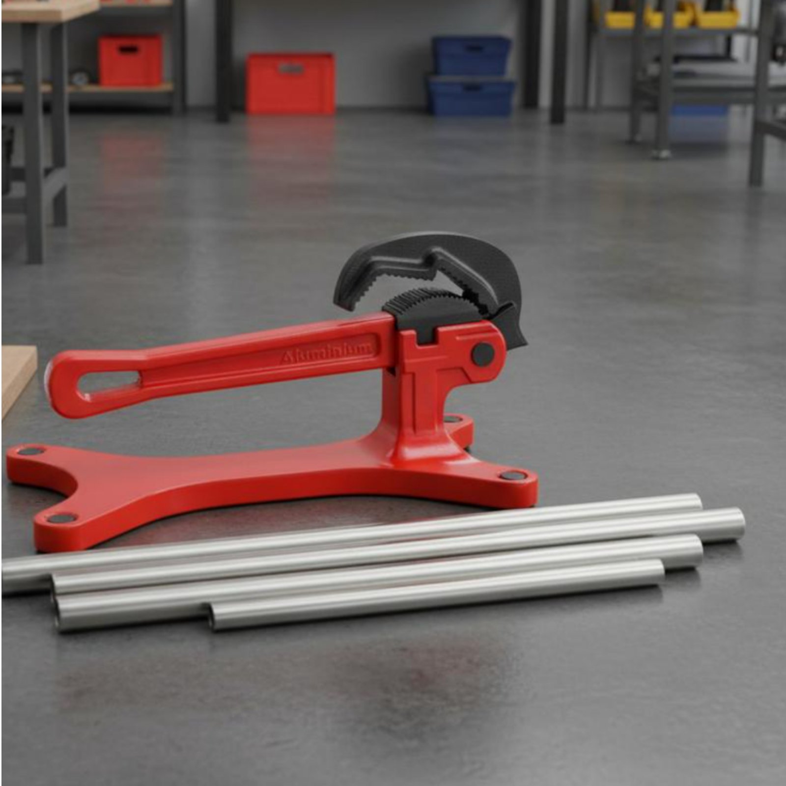 Yoke Pipe Vise Sturdy-Duty Por - Tools In Workshop recension och pris