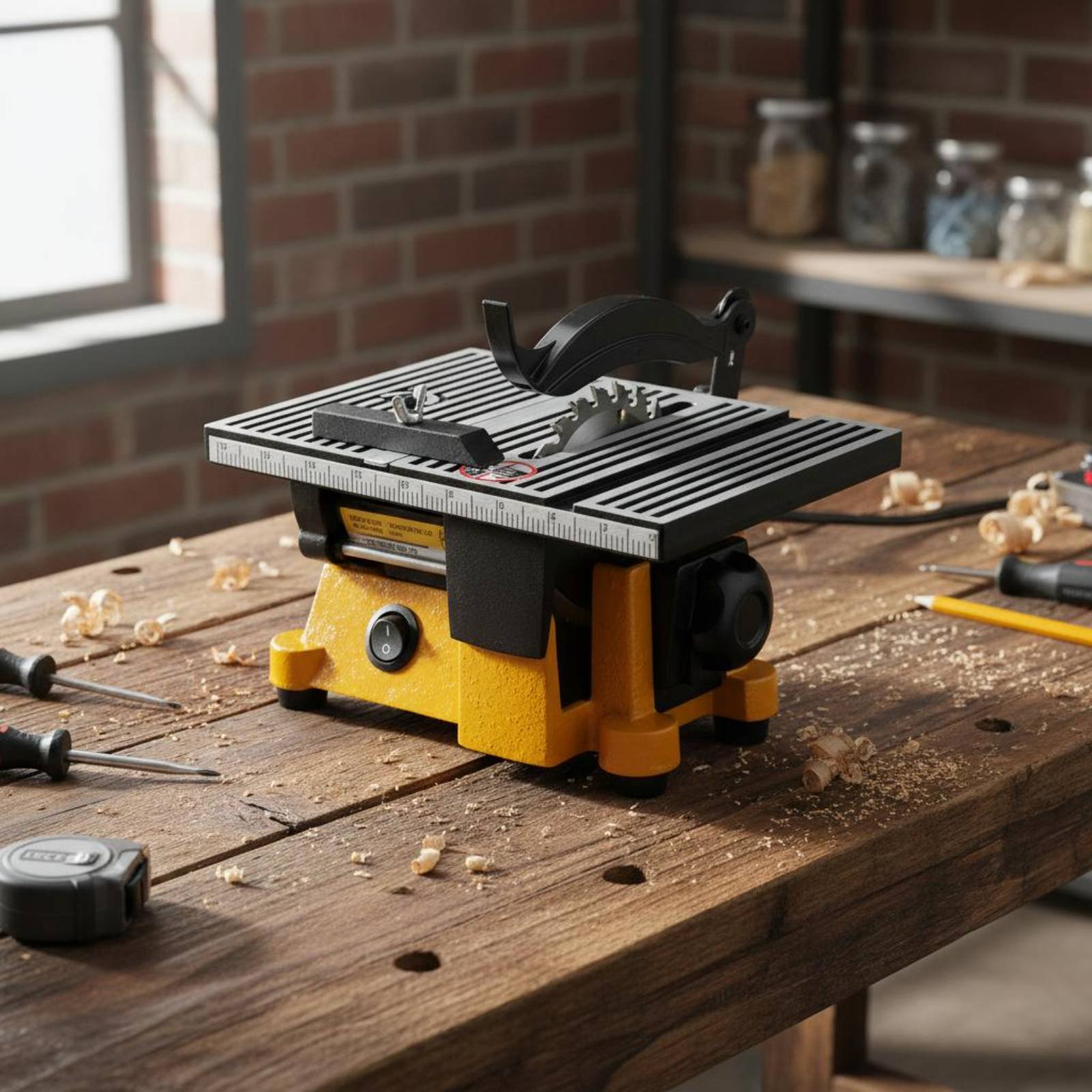 Mini Table Saw Portable Miniat - Workshop Cutting Tools recension och pris