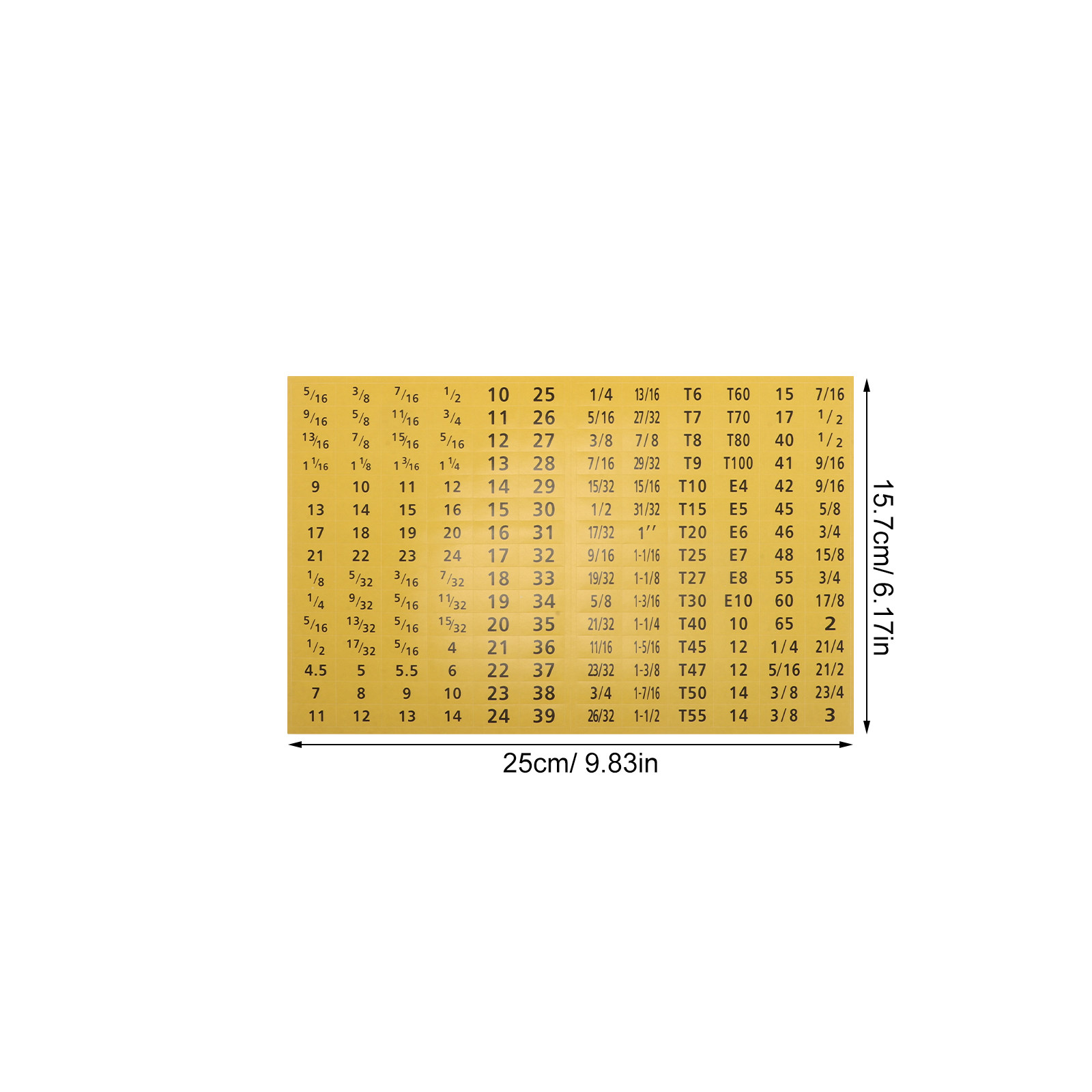 20Sheets Socket Wrench Sticker - Tools In Workshop recension och pris